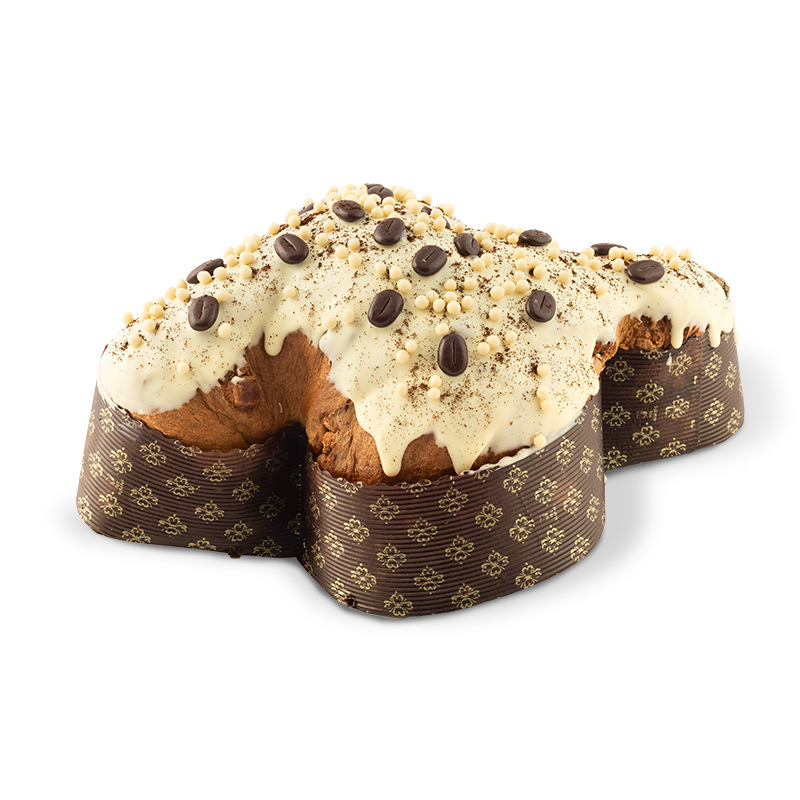 Colomba caffè e cioccolato bianco