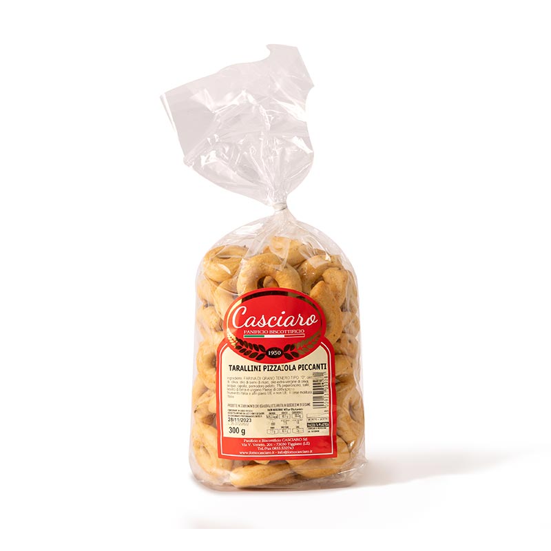 Tarallini pizzaiola piccanti 300g