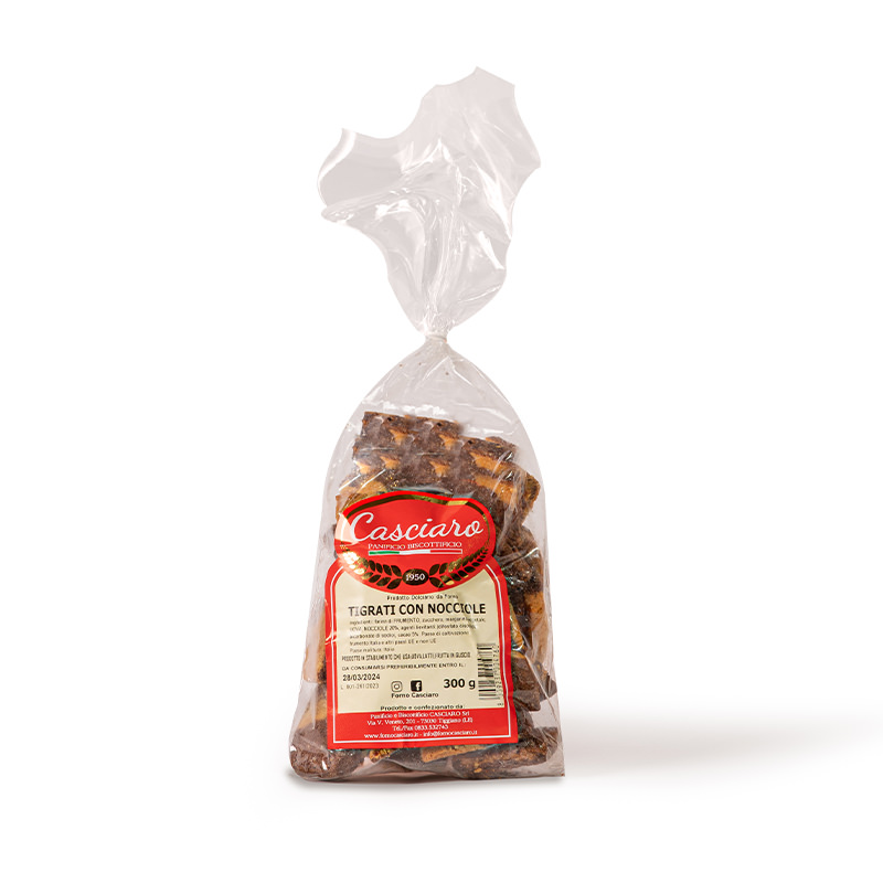 Tigrati con nocciole 300g