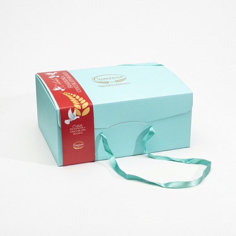 Colomba fragoline e cioccolato bianco - immagine 3